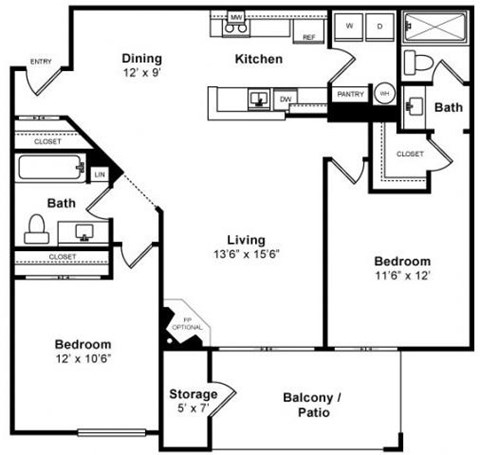 Beautiful Floorplan at Mission Pointe by Windsor,  Sunnyvale, CA, 94089