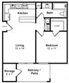 Floorplan Beautiful Floorplan at Mission Pointe by Windsor, Sunnyvale, CA, 94089