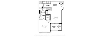 Floorplan at The Estates at Park Place, 3400 Stevenson Boulevard, Fremont, CA, 94538