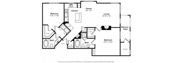 Floorplan at The Estates at Park Place, 3400 Stevenson Boulevard, Fremont, CA, 94538