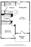 Floorplan Floorplan at The Kensington, Pleasanton, CA, 94566