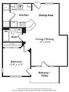 Floorplan Floorplan at The Kensington, Pleasanton, CA, 94566