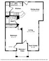 Floorplan Floorplan at The Kensington, Pleasanton, CA, 94566