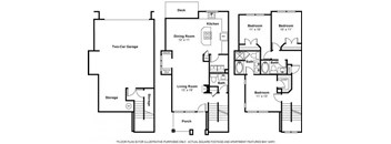 Cougar Floorplan at The Estates at Cougar Mountain