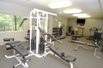 Fitness studio at Alpine Slopes Apartments near Grand Rapids, MI