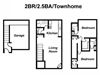 2 Bedroom 2.5 Bath
