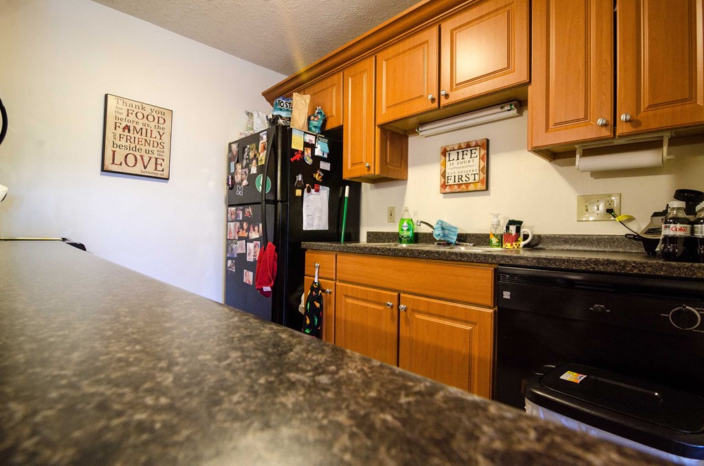 Spacious Kitchen in East Lansing Apartments near Michigan State University | Eastwinds