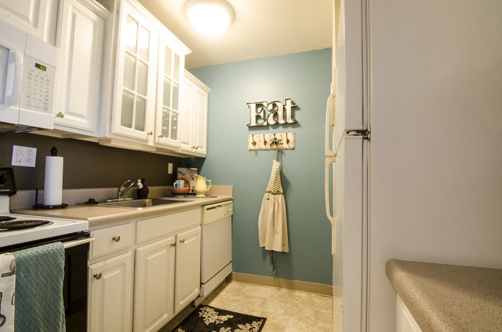 Gourmet kitchen at Mason Hills Apartments in Mason, MI