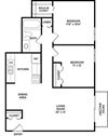 2 Bed 1 Bath