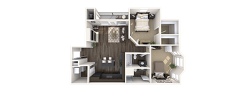 2 Bedroom Apartment Floorplan Pine Lane Estates Apartments