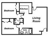 2 Bed 2 Bath