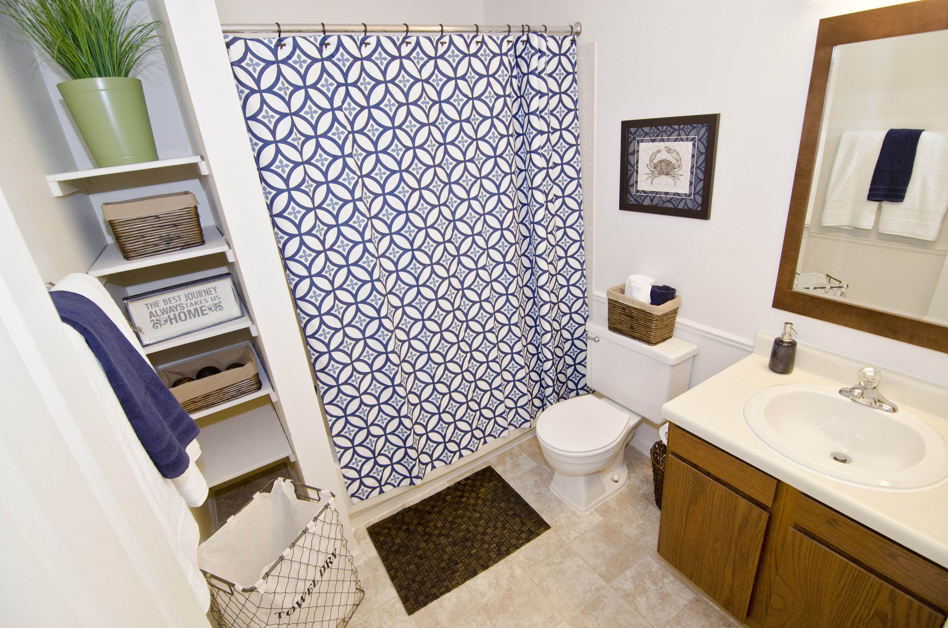 Spacious bedrooms in East Lansing Apartments near Michigan State University | Burnt Tree