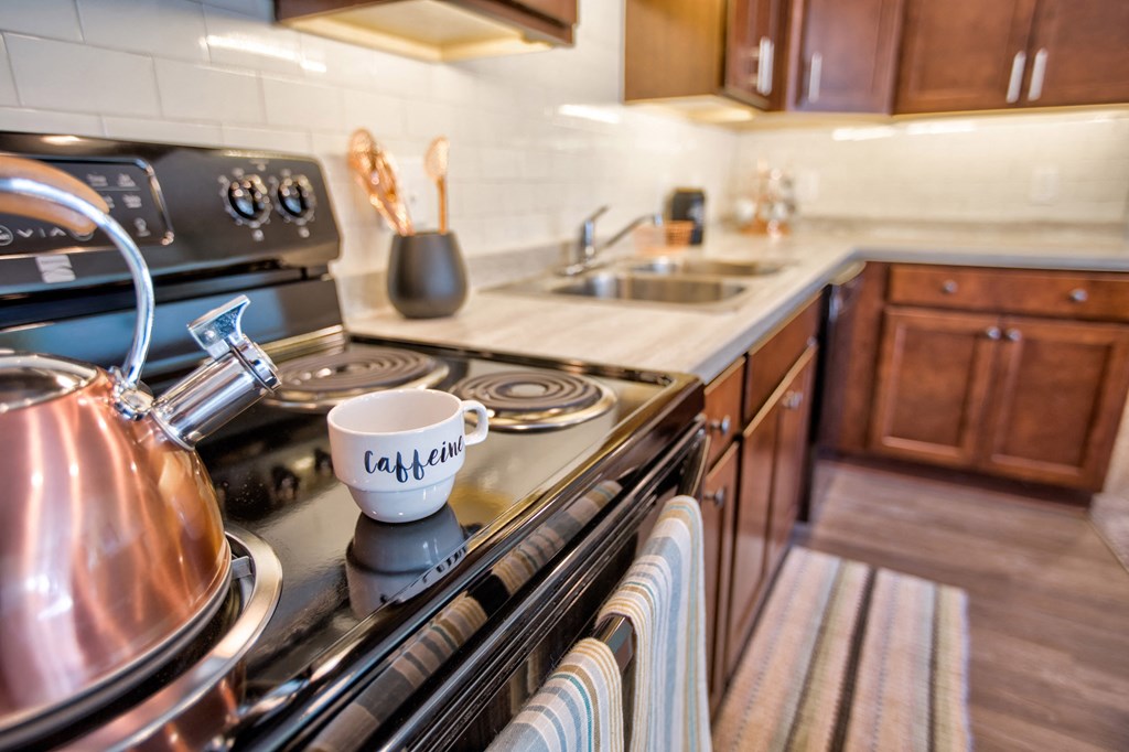 Spacious Kitchen in East Lansing Apartments near Michigan State University | Cedar Village Apartments