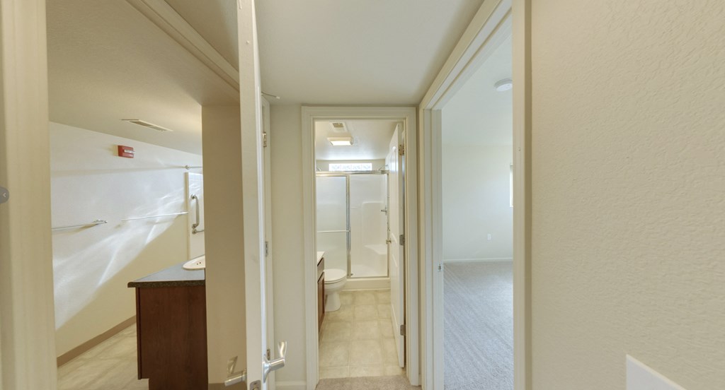 Spacious bedrooms in East Lansing Apartments near Michigan State University | Old Canton