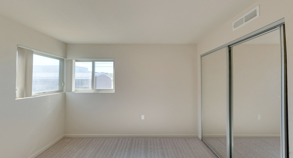 Spacious bedrooms in East Lansing Apartments near Michigan State University | Old Canton