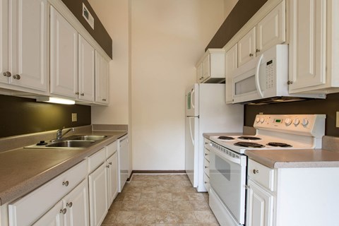 Spacious Kitchen in East Lansing Apartments near Michigan State University | Spartan Duplexes