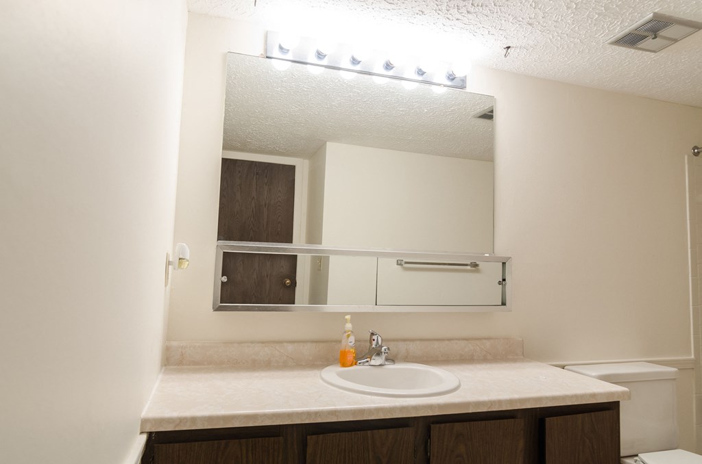 Bathroom Stoneridge Apartments in East Lansing Michigan