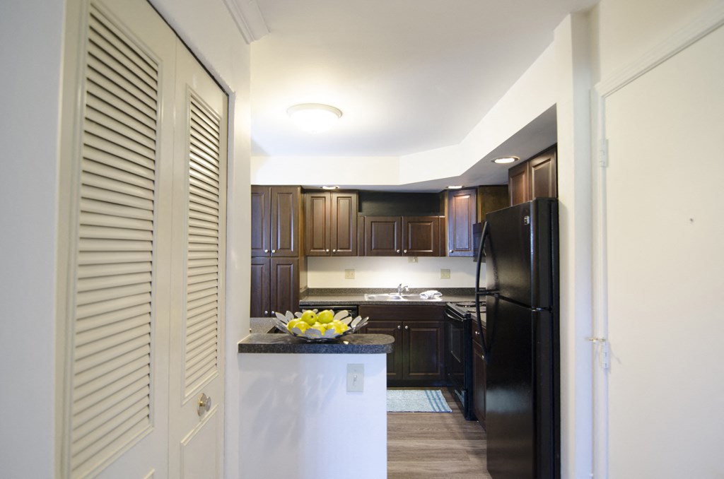 Spacious Kitchen in East Lansing Apartments near Michigan State University | The Pines