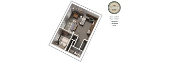 1 Bed 1 Bath