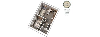 1 Bed 1 Bath