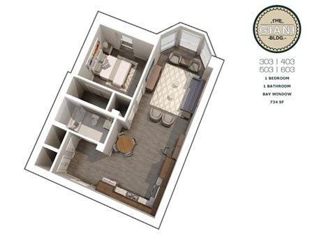 600 Canal Street 1-3 Beds Apartment for Rent - Photo Gallery 16