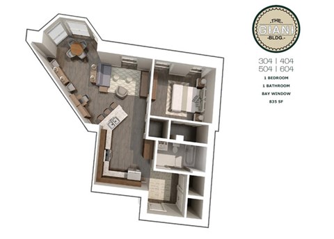 600 Canal Street 1-3 Beds Apartment for Rent - Photo Gallery 17