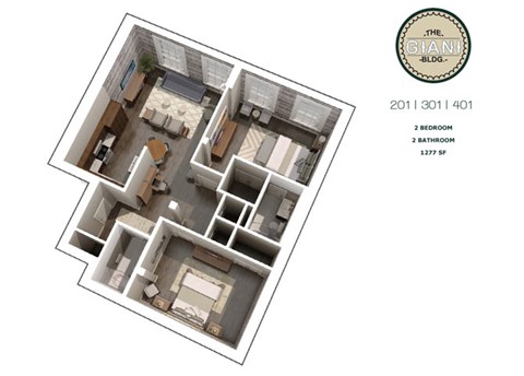 600 Canal Street 1-3 Beds Apartment for Rent - Photo Gallery 7