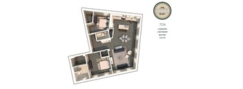 3 Bed 2 Bath Balcony