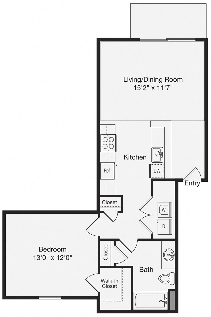 1 Bedroom Apartment Home