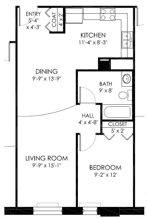 1 Bedroom