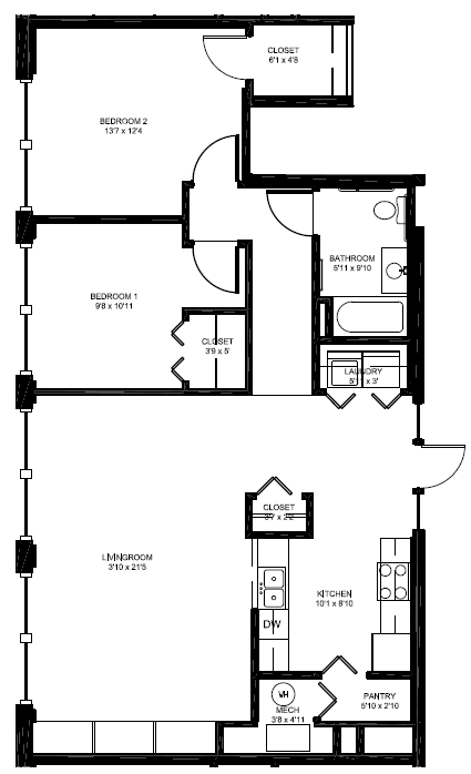 2 Bedroom