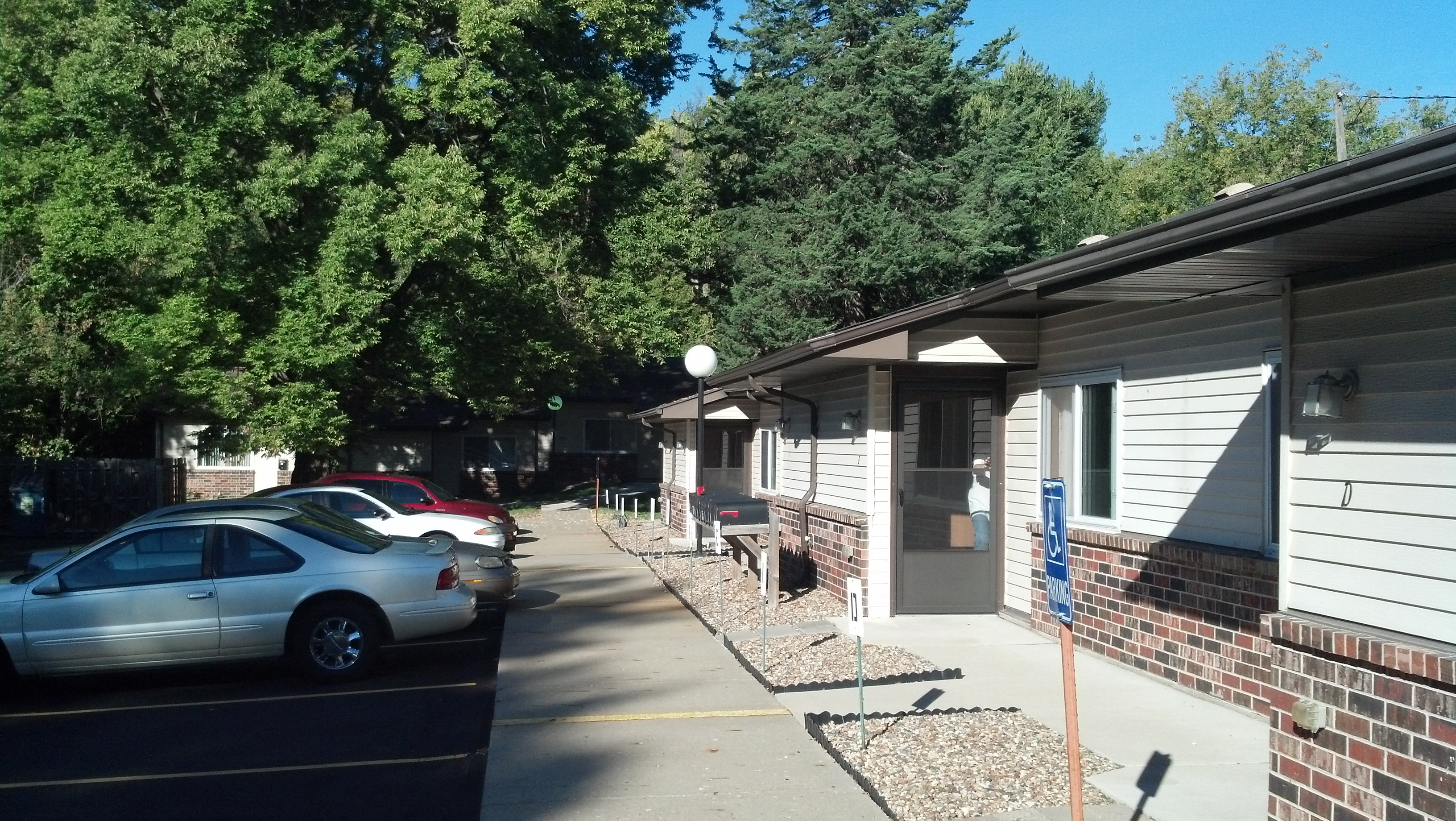 The Meredith Homes located on Indianola Avenue are restricted for people age 55+.