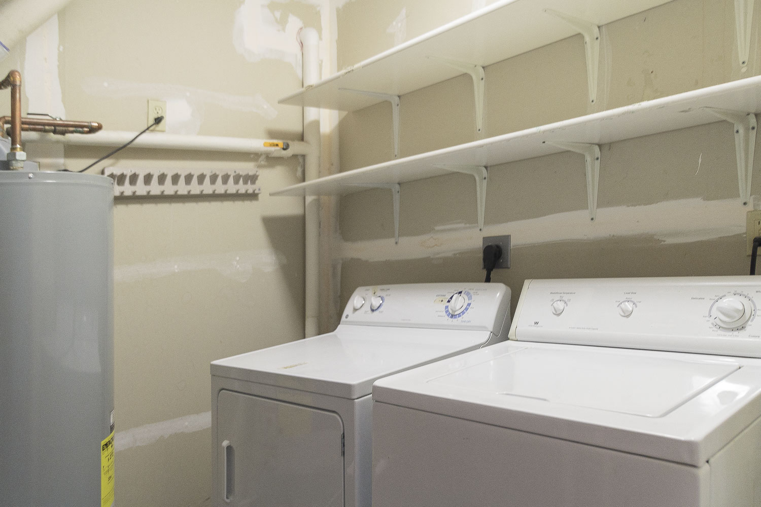 All apartments feature in-unit washer and dryer!  No more quarters!