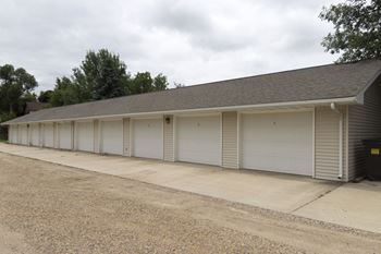 One garage with opener per unit