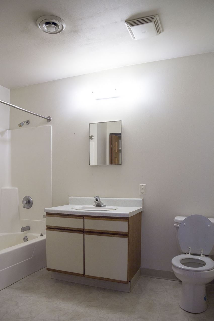 a bathroom with a toilet and a sink and a shower