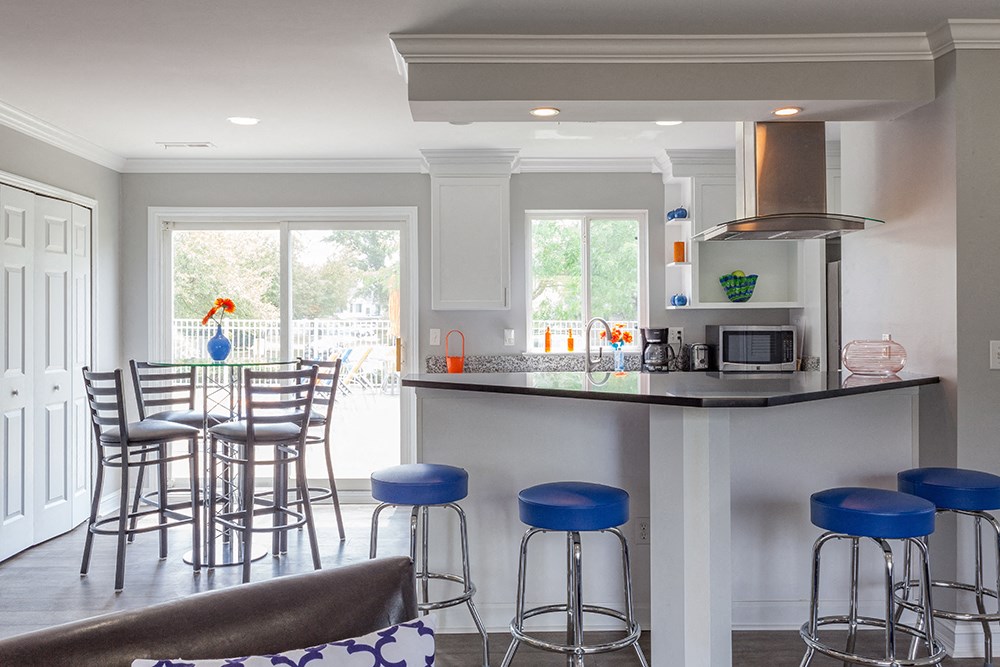 Clubhouse Kitchen Area at Bainbridge Park