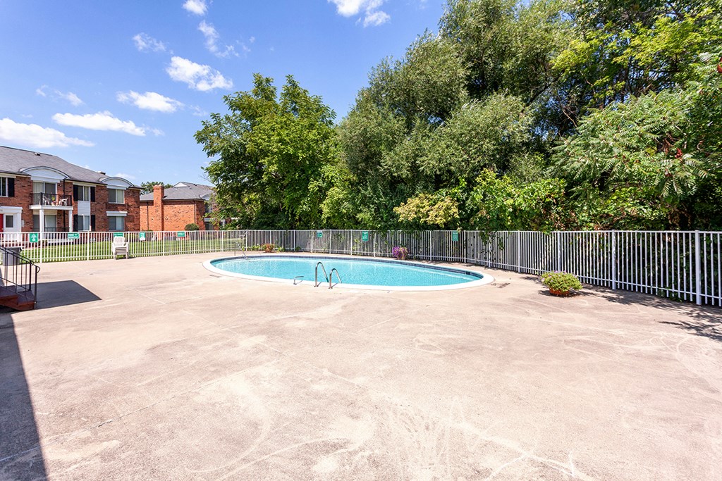 Pool with Custom Steps at French Quarter - Southfield, MI, Southfield, 48034