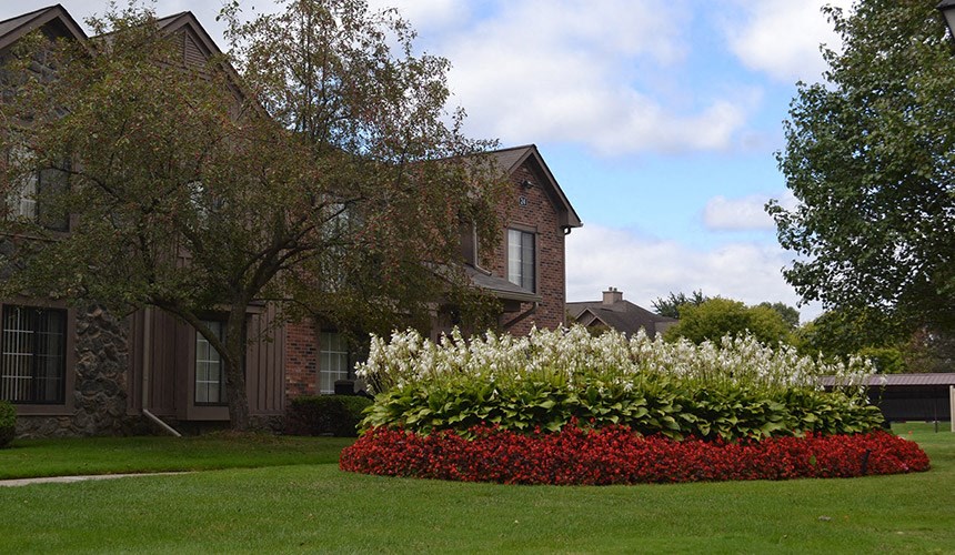Beautiful Garden at Pilgrim Village - Canton, MI, Michigan
