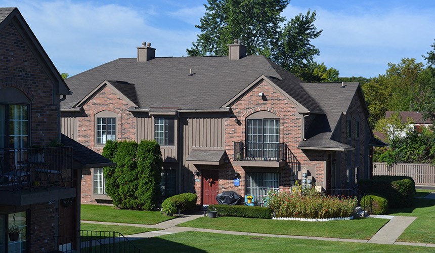 Private Patio/Balcony at Pilgrim Village - Canton, MI, Canton, 48187
