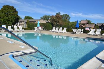 Resort Style Pool at Pilgrim Village - Canton, MI, Canton, MI,48187