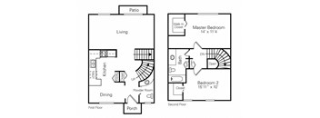 2 Bedroom (Reverse)