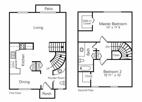 13751-13899 Sibley Road 1-3 Beds Townhouse for Rent - Photo Gallery 8