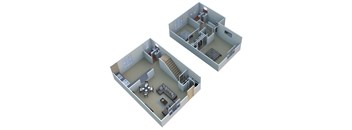 Two bedroom townhome