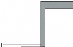 1 Bedroom A3 Floor Plan - The Brand