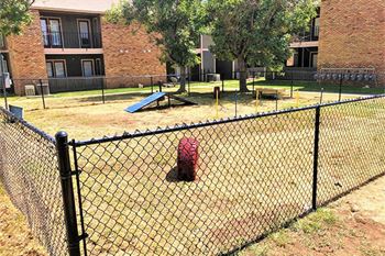 Private dog park at Country Club Villas