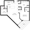 1 Bedroom Den - 1 Bath | AD3