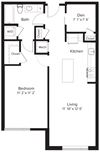 1 Bedroom Den - 1 Bath | AD1