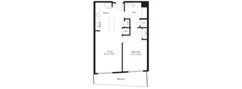 1 Bedroom - 1 Bath | A03A