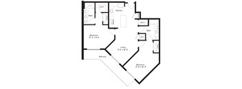 2 Bedroom - 2 Bath | B08