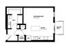 Alta-Floor Plan Alta Floor Plan (0 beds, 1 baths, 484-515 sq.ft, rent $1,286-$1,340/month)